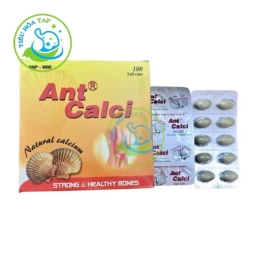 Ant Calci - Bổ sung calci và vitamin cho cơ thể